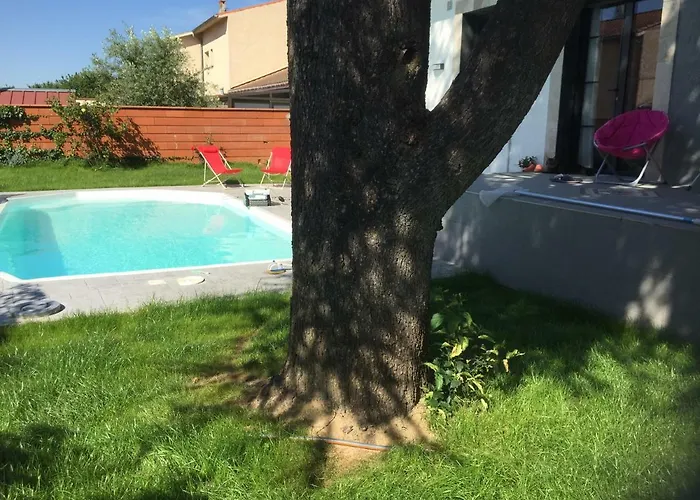 Privat bolig Toulouse Metropole Ouest Privee De Luxe - Sdb Wc Privee Terrasse Piscine Aqua Bike