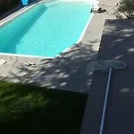 Quarto em Acomodações Particulares Toulouse Metropole Ouest Privee De Luxe - Sdb Wc Privee Terrasse Piscine Aqua Bike